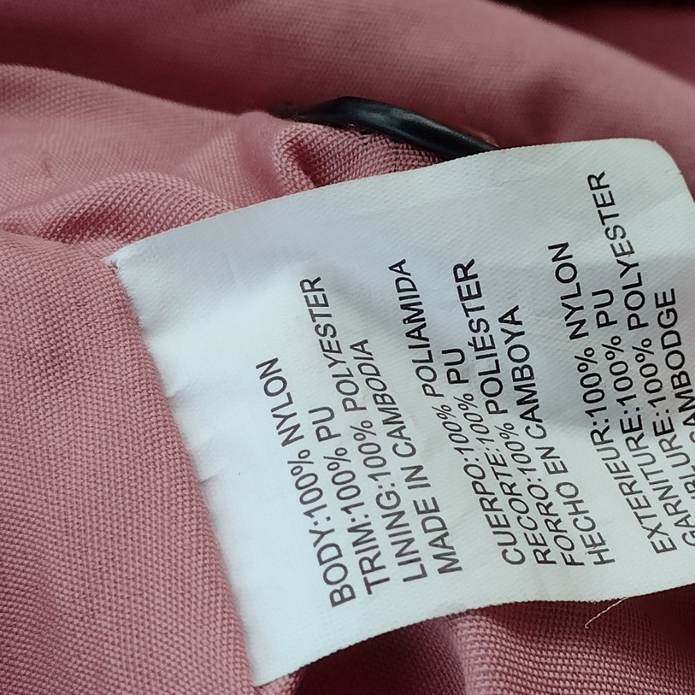 Steven Madden Nylon Logo Zipper Backpack - Picture 16 of 16